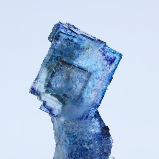 Blue window fluorite