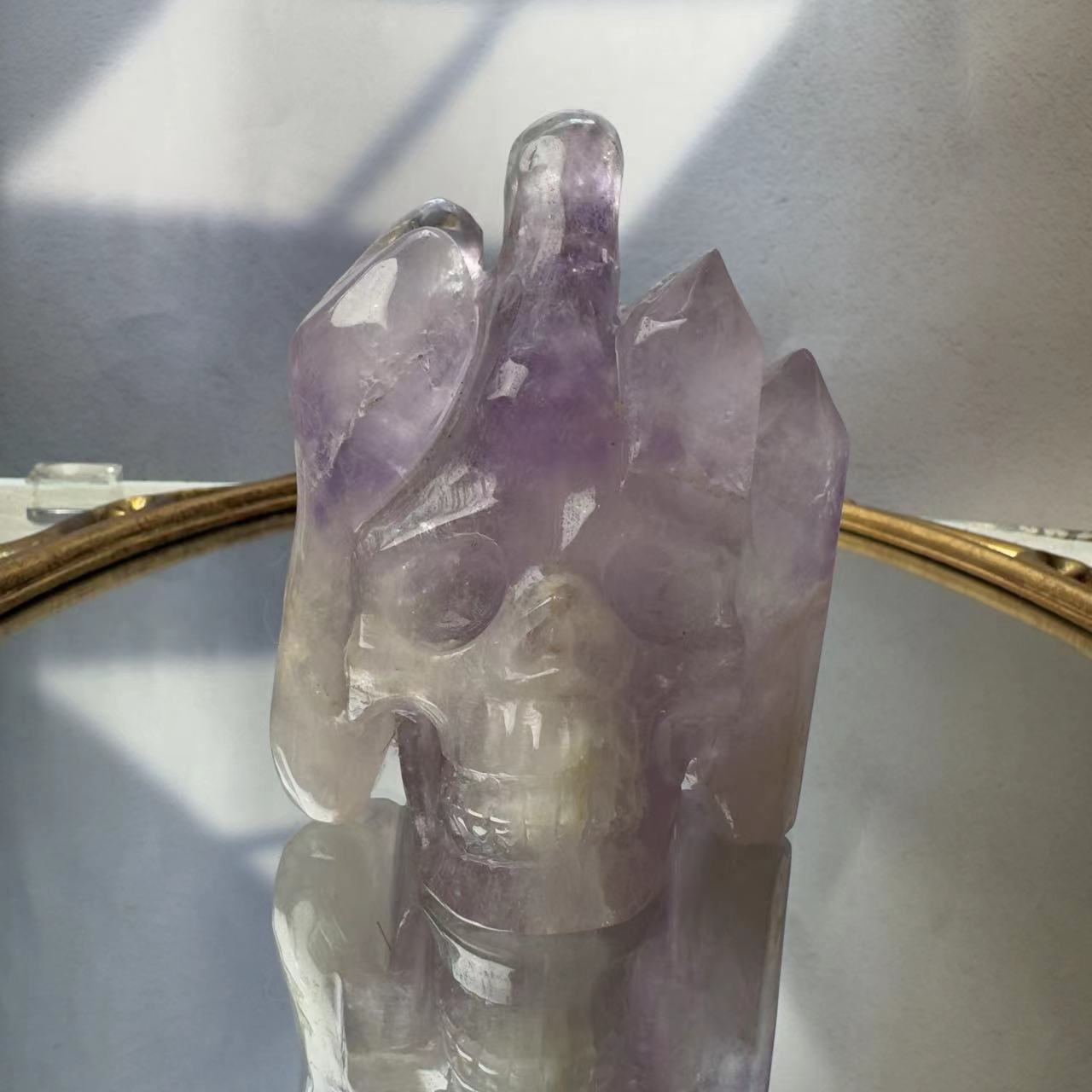 Amethyst Skull