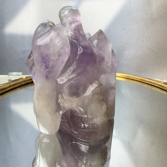 Amethyst Skull