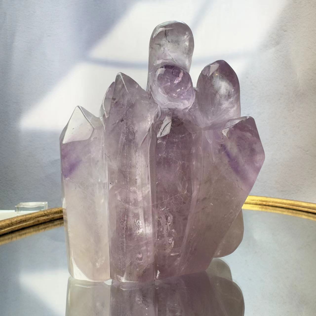 Amethyst Skull