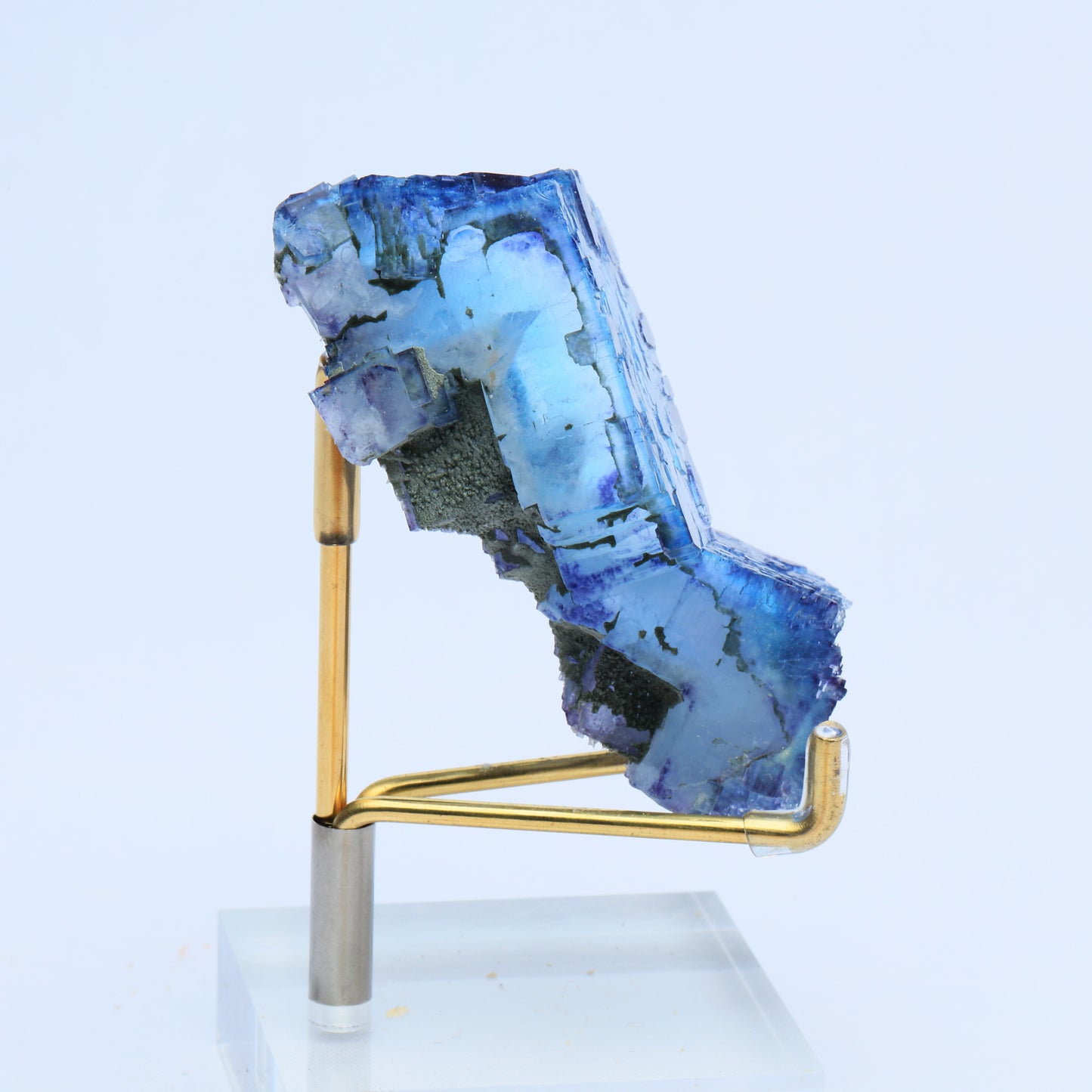 Blue window fluorite.